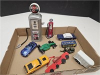 Toy Cars, Trucks , Gas Pump +