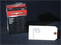 New Snap On 418SFC Portable Socket Battery Pack