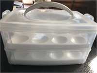 Spice storage tupperware