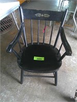 Black Wooden Chair