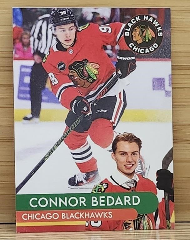 Connor Bedard Chicago Black Hawks