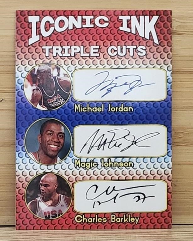 Michael Jordan Magic Johnson Charles Barkley