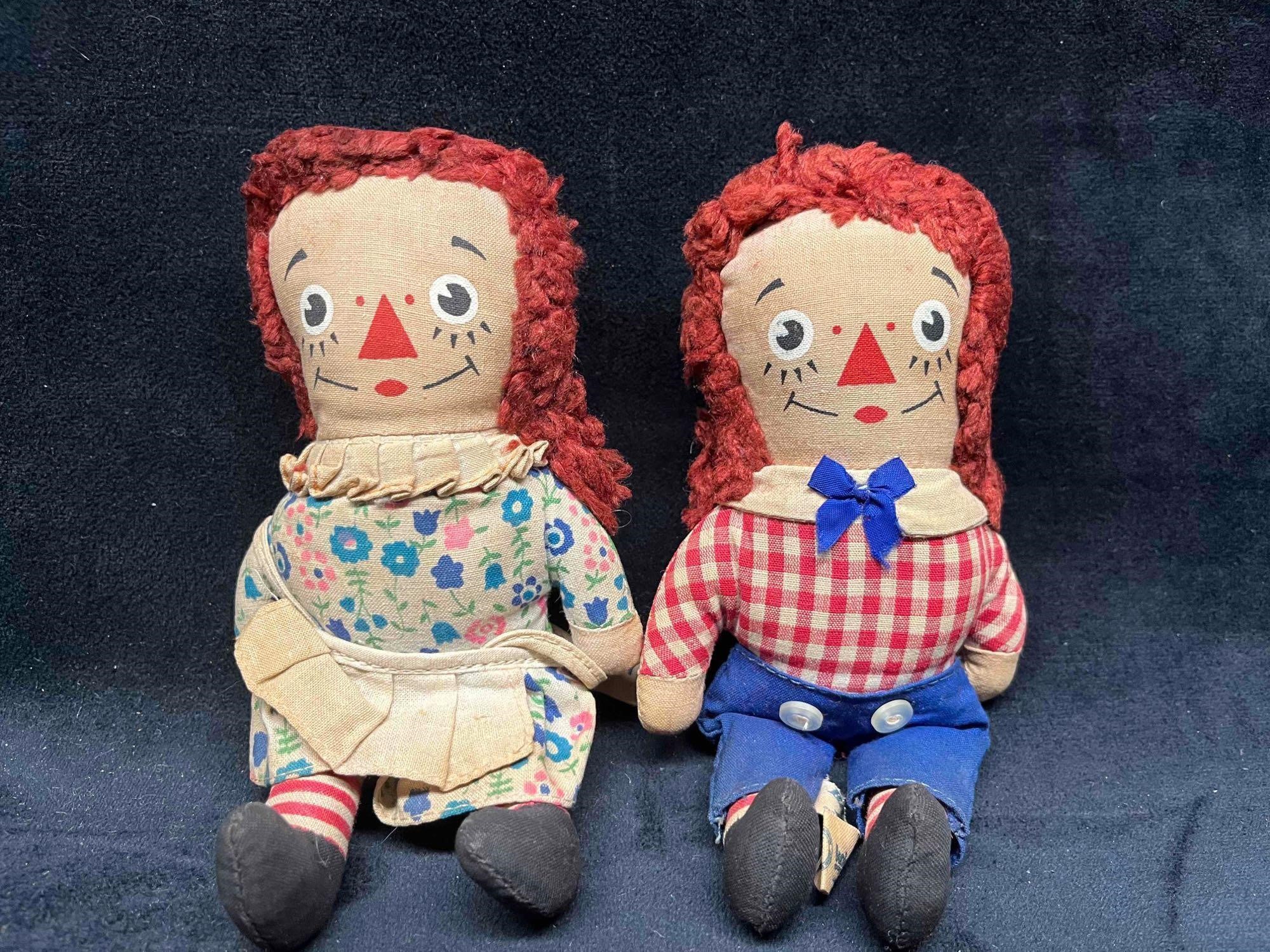 Vintage Mini Raggedy Ann & Andy Knickerbocker