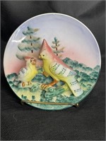 3D Mother and Baby Bird Decorative Plate