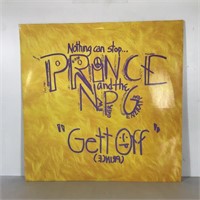 PRINCE AND THE NPG GETT OFF VINYL LP RECORD