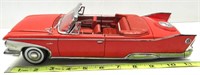 1960 Plymouth Fury Collectible Car - Missing wheel