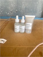 The Ordinary 3 piece face treatment