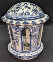 Hand Painted Portuguese Pottery Candle Holder