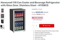 A750 Honeywell 115 can beverage cooler