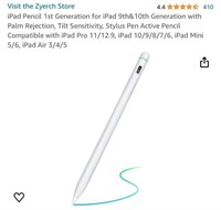 iPad Pencil 1st Generation for iPad 9th&10th