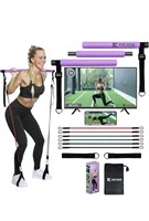 (New) (1 pack) Portable Pilates Bar with