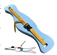 EVA Foam Aquatic Swim Floatation Belt Adjustable S