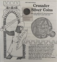 Crusader silver coin