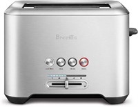 $110 - Breville A Bit More 2 Slice Toaster, Silver