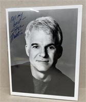 Steve Martin autographed 8 x 10 black-and-white