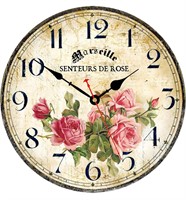 ($71) Toudorp Home Wall Clock 14 Inch Silent