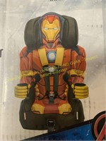 Kids embrace Ironman car booster seat
