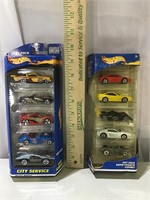 Hot wheels: 5 pk gift sets