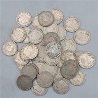 (40) 1911 Liberty V Nickels