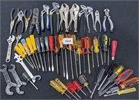 Misc Hand Tool Lot (B) Screwdrivers Wrenches