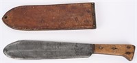 WWII USMC HOSPITAL CORPSMAN BOLO KNIFE NAMED WW2