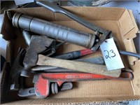 Hand Tools with Grease Gun