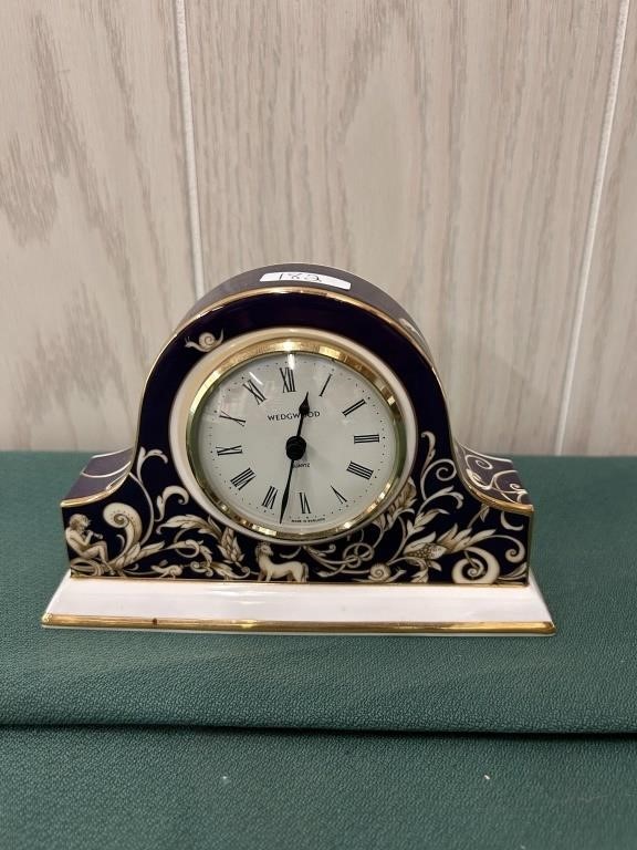 Wedgewood Cornucopia Mantle Clock