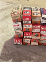 20- assorted tubes in boxes