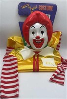 Ronald McDonald trick-or-treat costume