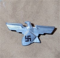 WW2 German Nazi Labor Corps Eagle Hat Badge
