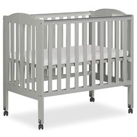 2 in 1 Folding Portable Crib  40x26x38 Inch