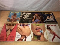Vintage Playboy Magazine LOT from 1973