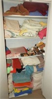 Entire Contents of hall closet to include: large