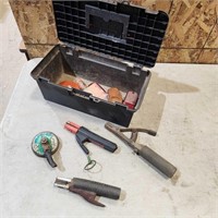 Toolbox w welder parts