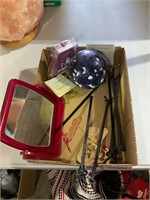 lot of misc. glass ornament, scentsy wax. etc.