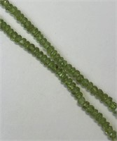 $200. St. Sil. Peridot (Approx. 54.8ct) Necklace