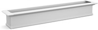 Mayne Yorkshire Window Box, 6-Foot, White.