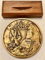 1992  Brookgreen Gardens Bronze Annual 3"  Medal