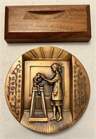 1995  Brookgreen Gardens Bronze Annual 3"  Medal