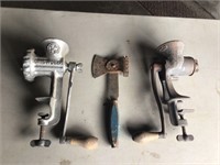 GRISWOLD GRINDERS AND KITCHEN TOOL