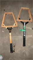 Vintage Wood Tennis Rackets