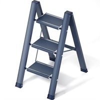 Step Ladder  Folding Step Stool W Anti Slip