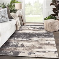 WF879  KUETH 8x10 Abstract Vintage Rug, Non Slip