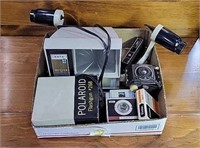 Vintage Film Viewer, Camera, Flash & More