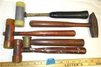 Lot of Hammers & Mallets, non sparking