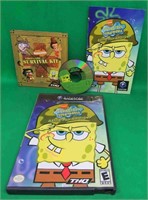 2004 Spongebob Squarepants Nintendo Gamecube Game