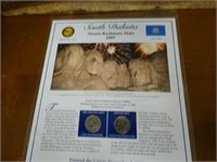 Statehood P&D Quarter & Stamp Collection Montana