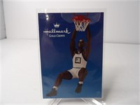 Shaquille O'Neal 1995 Hallmark Gold Crown Card