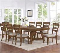 Craft + main 9-piece Dining Table Set. (Some