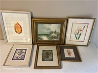 6 Pieces of Small Art